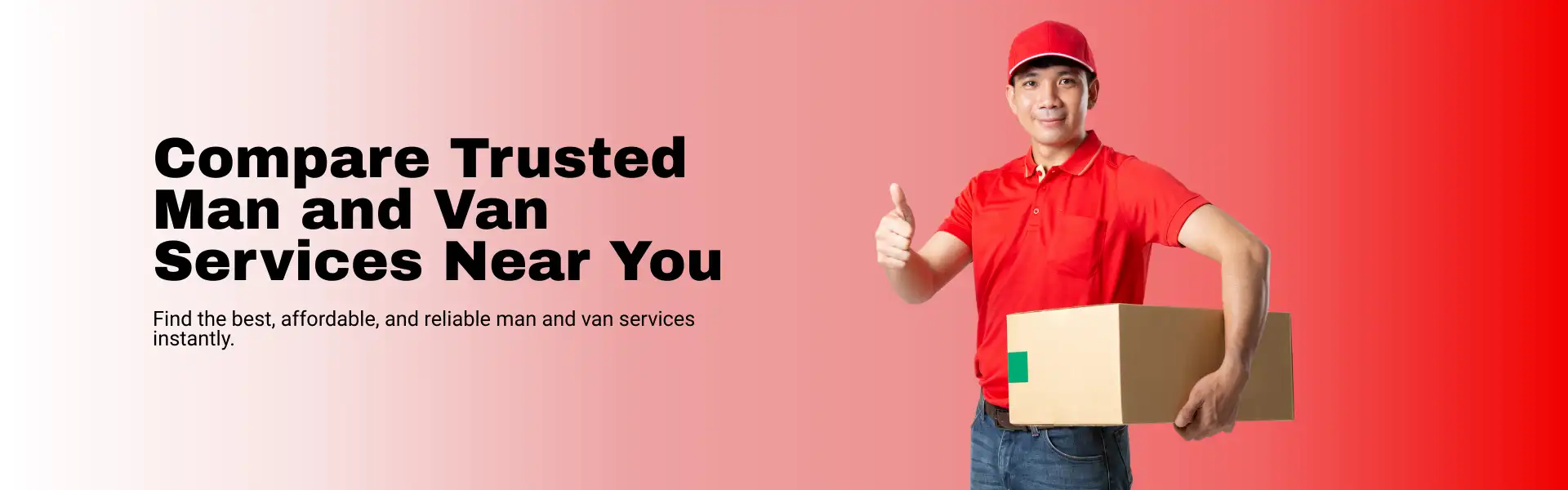 Man and Van Website Header